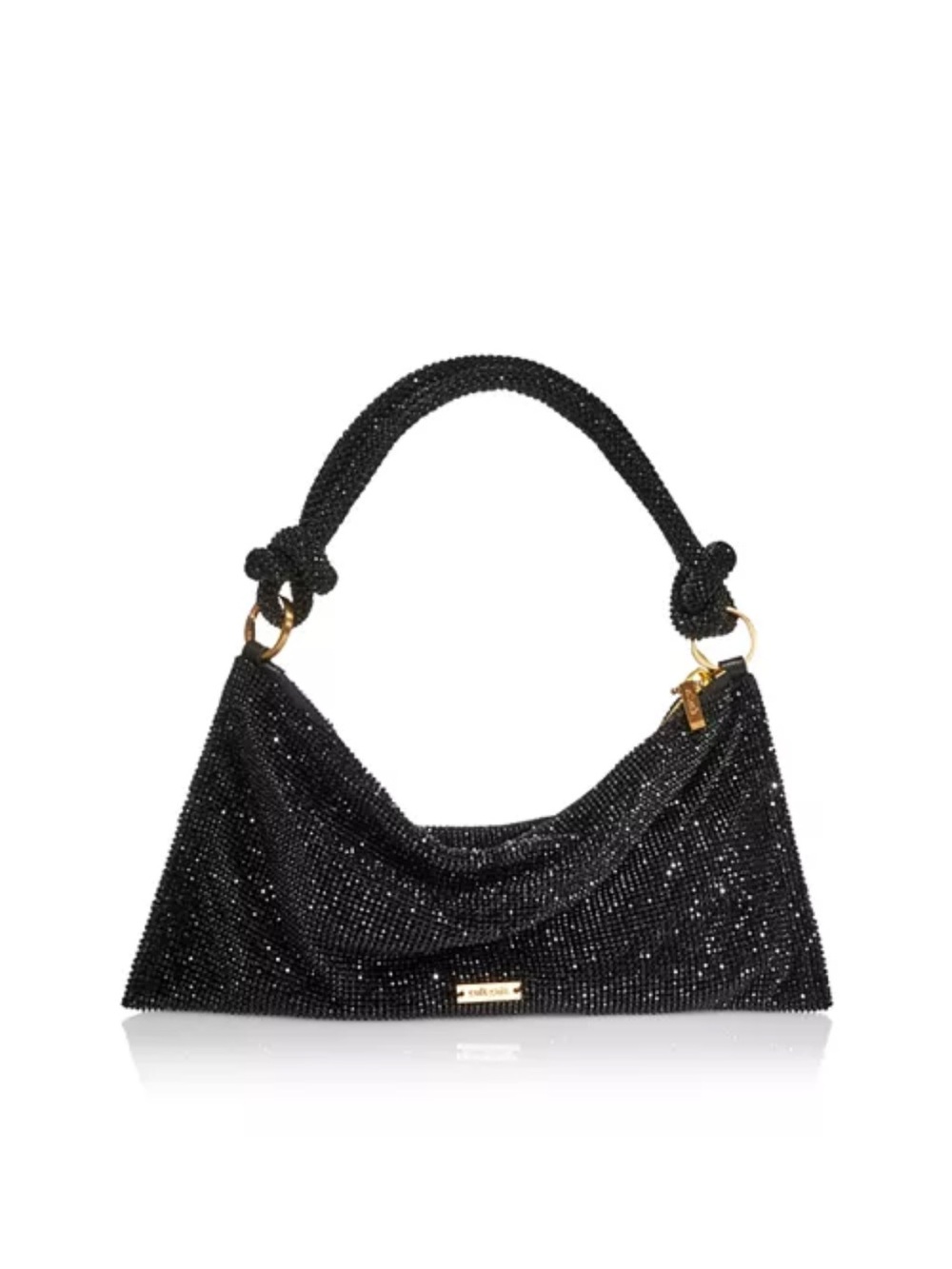 Cult Gaia Hera Nano Rhinestone Shoulder Bag